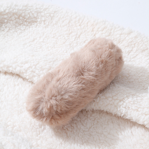 Couvre-guidon de vélo électrique en fausse fourrure, cylindrique, non imperméable, antidérapant, pour la chaleur hivernale, usage adulte - Product Image 2