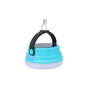 Lampe solaire suspendue pour le camping en plein air, lampe de tente portable à LED avec crochet pour l'éclairage extérieur - Product Image 5