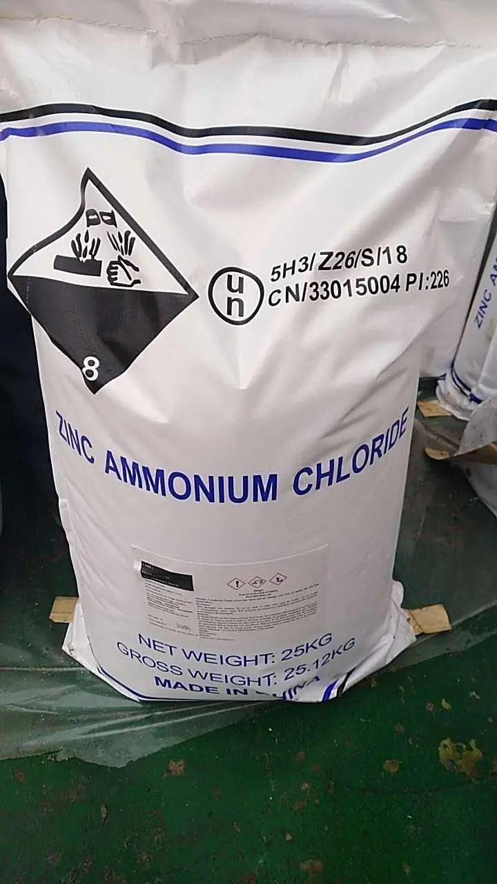 High quality Zinc Ammonium Chloride NH4Cl.ZnCl2 from china factory