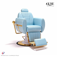 Chaise de barbier ergonomique moderne et réglable pour salon de beauté et salon de coiffure, siège de coiffure pour femmes
