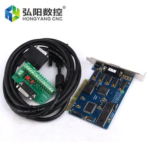 Cnc路由器雕刻机Cnc运动铣削Pci Cnc控制器板卡5.4.49 Ncstudio雕刻机零件Nc工作室