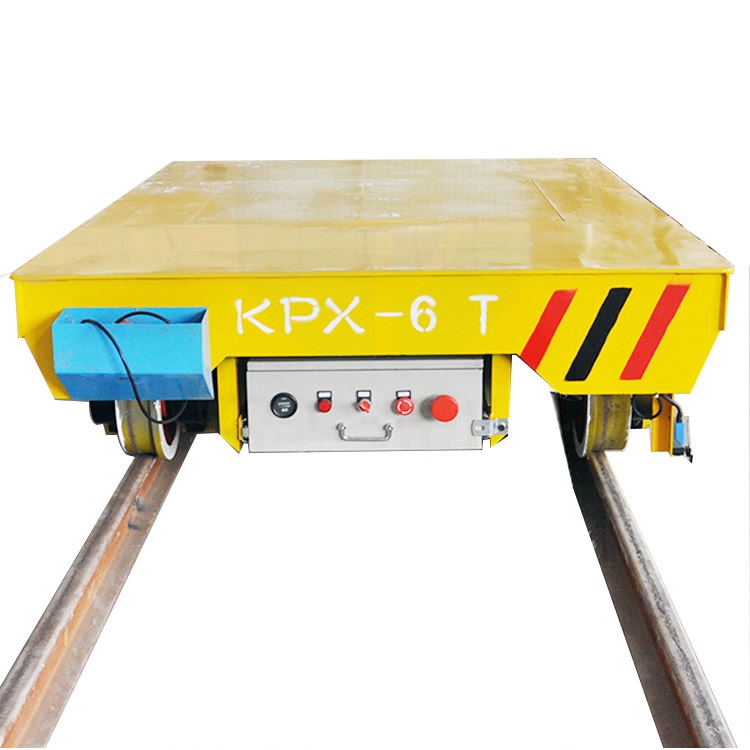 Моторизованная Тележка для переноса рельсов для мастерской, продажа электрических плоских автомобилей