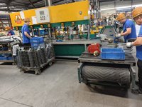 Vanne papillon API609 à joint souple pour eau, à deux tiges, en fonte ductile, pour le contrôle industriel du débit
