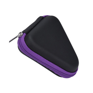 EVA Vỏ Cứng Tam Giác Thần Tài Spinner Lưu Trữ Trường Hợp Chống Sốc Và Chống Thấm Nước Xách Tay Earbud Đồng Xu Lưu Trữ Hộp Đựng Cứng Túi Hộp - Product Image 5