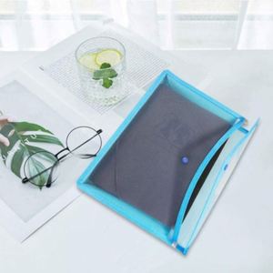 Porte-documents en plastique à 40 pochettes avec fermeture à bouton-pression, grand classeur accordéon imperméable pour documents - Product Image 6
