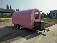 Remorque alimentaire mobile pour l'Europe : Pizza, Glaces, Hot-dogs, Kiosque de vente ambulante