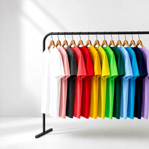 เสื้อยืดผ้าฝ้าย 100% น้ำหนัก 180 กรัม หลายสี ผลิตตามสั่ง ออกแบบโลโก้ได้เอง ขายส่งจากโรงงานโดยตรง รับผลิตแบบ OEM ODM - Product Image 1