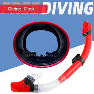 Masque de plongée et tuba intégral, verre trempé 4,0 mm, silicone liquide, équipement de pêche et de plongée pour adulte - Product Image 3