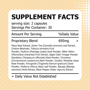 Capsules Minceur les Plus Vendues : Favorisent une Digestion Saine, un Appétit Sain, et un Soutien Naturel à l'Énergie et à la Vitalité - Product Image 2