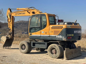 Excavadora de ruedas usada Hyundai 150LC-9 original de gran oferta, excavadora de orugas Original Hyundai 150LC-7 130W excavadora en Stock para la venta - Product Image 4