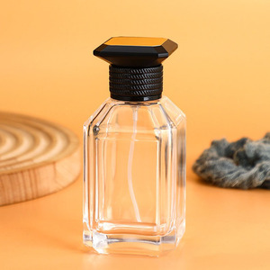 Прозрачный стеклянный флакон для духов, 30 мл, 50 мл, 100 мл - Product Image 1
