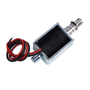 Actuador de <span class=keywords><strong>motor</strong></span> en miniatura de 48W 2A 5.5N, solenoide de empuje y tracción de CC 24V con carrera de 10 mm - Product Image 4