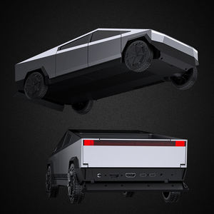 遥控汽车Tsl仿真压铸汽车玩具模型T Esla赛博卡车迷你电脑 - Product Image 2