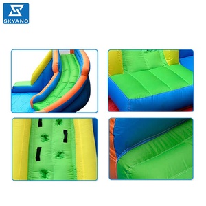 Piccolo castello gonfiabile dello scivolo d'acqua <span class=keywords><strong>con</strong></span> lo stagno per il bambino - Product Image 3