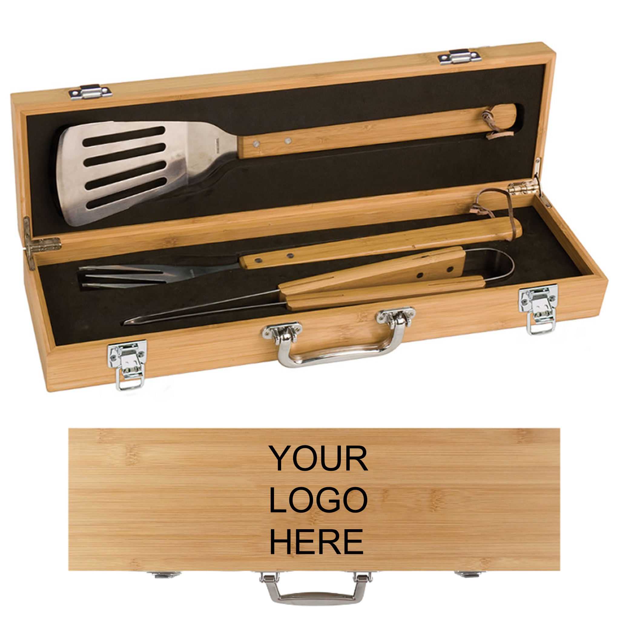 Bamboo box with 3 PCS SET