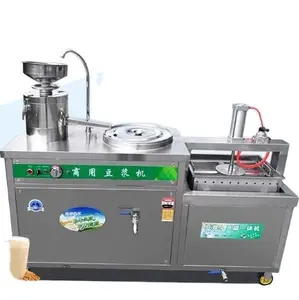 Moedor de leite de soja comercial, máquina de pressão para fabricação de leite de soja