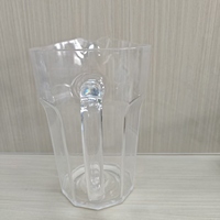 Bouteille d'eau/Verseuse transparente écologique pour boissons froides et glaçons, compatible PS/PC, Nouveauté 2025 – Ventes Flash en ligne