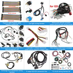 Automotive Wiring Cable Assembly Custom Wire Harness Motorcycle Automotive Wiring Harness Car Cable Assembly