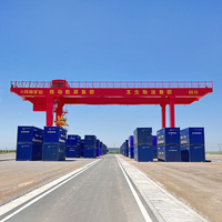 Grue portique à conteneurs à double poutre de 40,5 tonnes, montée sur rail, pour levage de conteneurs lourds