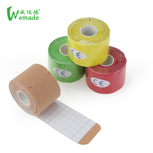 Bandes <span class=keywords><strong>de</strong></span> kinésiologie prédécoupées respirantes, élastiques, pour le soutien musculaire et la physiothérapie sportive - Product Image 2