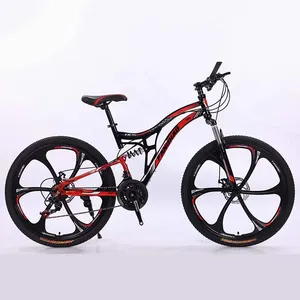 Chine 26 27.5 pouces 29 carbone down hill vélo de montagne à suspension complète/double suspension vtt/vélo de montagne pour hommes