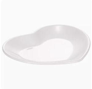 Assiettes à apéritif irrégulières Assiettes en <span class=keywords><strong>plastique</strong></span> noir Assiettes à coquillages Plats à huîtres Idéal pour servir des desserts lors de fêtes ou d'événements - Product Image 2