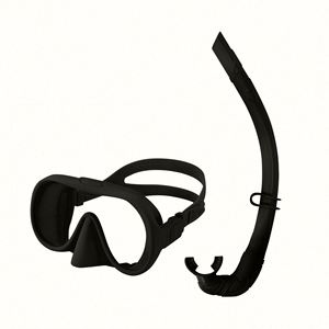 En Stock, Máscara de Buceo de Silicona Líquida Ligera y Plegable con Marco, Juego de 3 Piezas con Visión Amplia para Adultos, Gran Venta - Product Image 3