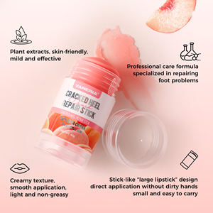 Crème Réparatrice Talons Fissurés Soins des Pieds Crème Hydratante pour les Pieds Baume Anti-Fissures pour les Talons Secs et Craquelés - Product Image 3