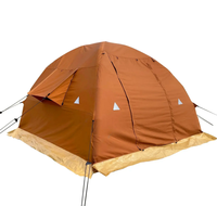 Tente de camping gonflable LDoutdoor Middle East pour 3 personnes, quatre saisons, double couche, imperméable, portable, PVC Oxford, utilisation en extérieur
