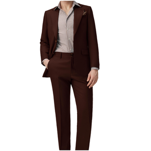 Aangepaste Kleur Maat Heren Pak Formele Slim Fit Of Losse Op Maat Trouwpak Advocaat Kantoor Bank Uniform Voor Mannen - Product Image 3