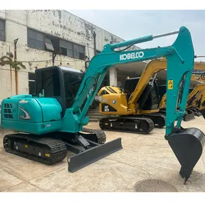 Gebruikte Graafmachine Kobelco Sk60 6 Ton Mini 2022 95% Nieuwe Japan Nieuwe Aankomst Epce Goede Staat Hot Sale Boutique Lage Werkuur