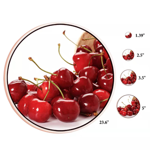 จอแสดงผล LED แบบวงกลม P2.5 ลายทับทิม พื้นหลังสีแดง สำหรับโฆษณาในอาคาร ความละเอียด 8K HDR กันน้ำ - Product Image 6