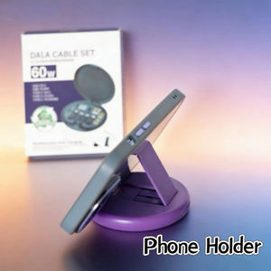 Kit de Cable de Carga y Datos LED DC 6 en 1 de 60W 3A <span class=keywords><strong>con</strong></span> Expulsor de <span class=keywords><strong>SIM</strong></span> y Soporte para Teléfono para Teléfonos Móviles - Product Image 5