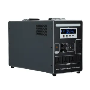 3KW 3200WH Portable Power Station Inverter Lithium Battery Solar Energy System