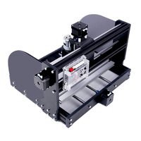 Mesin Ukiran CNC 3 Axis DIY Mini Desktop 2 in 1 CNC 3018 PRO MAX Laser dan Router Presisi Tinggi untuk Pengerjaan Kayu PCB