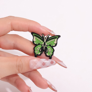 Fabricante Mayorista de Pins de Esmalte Duro y Blando, Regalo Promocional de Recuerdo, Pin de Solapa de Metal Personalizado con Diseño de Árbol del Dinero y Flor del Dinero - Product Image 3