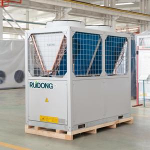 Модульный охладитель воды с воздушным охлаждением и тепловой насос с компрессором прокрутки 60KW-360KW - Product Image 4