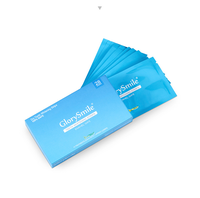 Tiras Blanqueadoras Dentales de Alta Eficacia, Sin Peróxido, Para Uso Doméstico, Sin Alcohol, Color Azul, Gran Venta