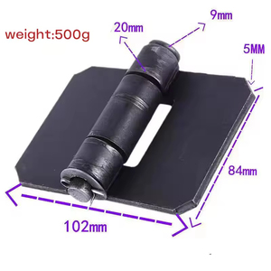 Bisagras de remolque de camión de hierro de carbono duraderas profesionales de precio de fábrica para camión de caja - Product Image 3