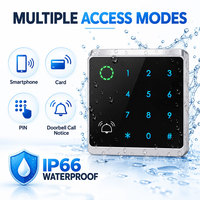 Clavier de contrôle d'accès WiFi Secukey H9-WIFI IP66 étanche, lecteur de carte RFID, clavier tactile, contrôleur d'accès aux portes
