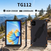 Tablet PC robusta de 10.95 pulgadas con Android 16, 4G SIM LTE T616, 4 GB de RAM, 64 GB de ROM, para uso en exteriores y mercado industrial, portátil, IP68