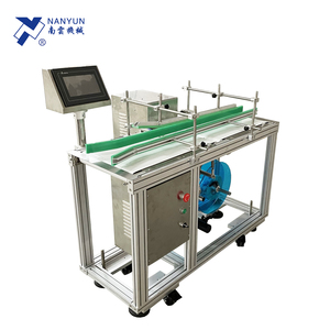 NY-819 полностью автоматическая Плоская Круглая Квадратная бутылка может самоклеящаяся Этикетировочная машина с датой код принтера - Product Image 2