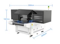 Eizoulyn DIY imprimante personnalisée 3D machine d'impression UV à plat pour iPhone smartphones Android 8 têtes d'impression imprimante à bande de téléphone portable