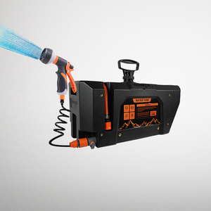 <span class=keywords><strong>Pompe</strong></span> à air <span class=keywords><strong>manuelle</strong></span> portable avec réservoir d'<span class=keywords><strong>eau</strong></span> pressurisé de 24 L et douchette pour le <span class=keywords><strong>camping</strong></span> et les pique-niques - Product Image 2