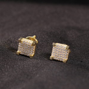 925 серебряные серьги с бриллиантами - Product Image 3