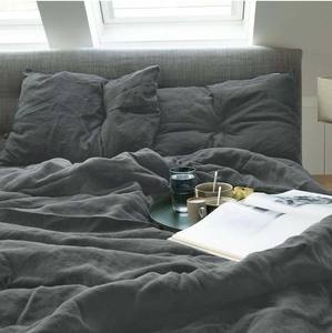 Commercio all'ingrosso Tutto Il Formato Lenzuolo Montato/Pre-lavato 100 <span class=keywords><strong>Francese</strong></span> Puro Lino di Lino Hotel Copertura Patrimoniale Set Nordic stile - Product Image 6