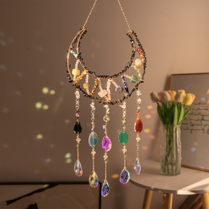 <span class=keywords><strong>Feng</strong></span> <span class=keywords><strong>Shui</strong></span> estilo cristal Sun Catcher cuentas decoración DIY artesanía colgante con <span class=keywords><strong>cristales</strong></span> curativos para campanas de viento - Product Image 5