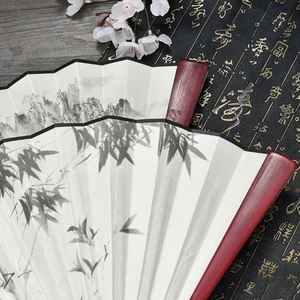 พัดไม้ไผ่พับได้ลายจีนแบบใหม่ ดีไซน์สั่งทำพิเศษ สำหรับของที่ระลึก - Product Image 4