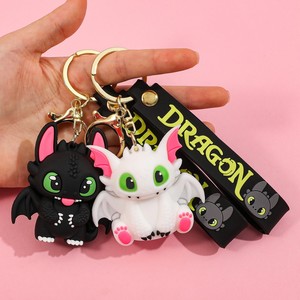 Porte-clés Drôle de Dragon Sans Dents, Dessin Animé, Comment Enlever la Peur au Dragon, Mignon, pour Sac à Dos, Pendentif de Couple, Cadeau - Product Image 3