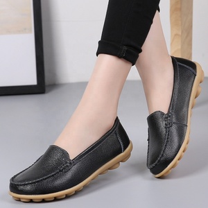 <strong>Women</strong> Casual <strong>Shoes</strong> <strong>Vintage</strong> Pu Leather Casual <strong>Shoes</strong> Slip on Ladies Loafers <strong>Shoes</strong> - Product Image 6
